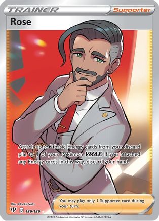 Rose (Full Art) 189  - Holofoil  - Ultra Rare