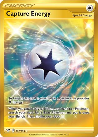 Capture Energy (Secret) 201  - Holofoil  - Secret Rare