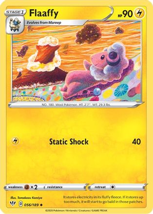 Flaaffy 056  - Reverse Holofoil  - Uncommon