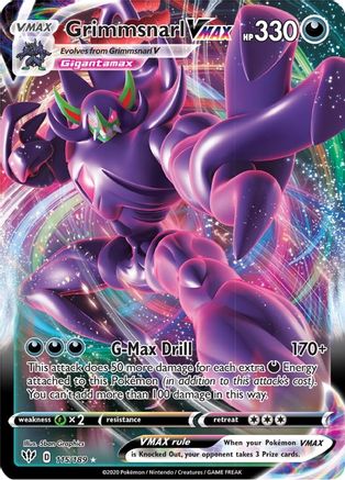 Grimmsnarl VMAX 115  - Holofoil  - Ultra Rare