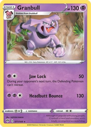 Granbull 071   - Rare