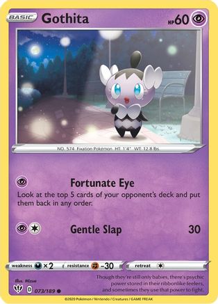 Gothita 073  - Reverse Holofoil  - Common
