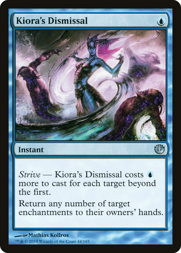Kiora's Dismissal (JOU-044)  Foil