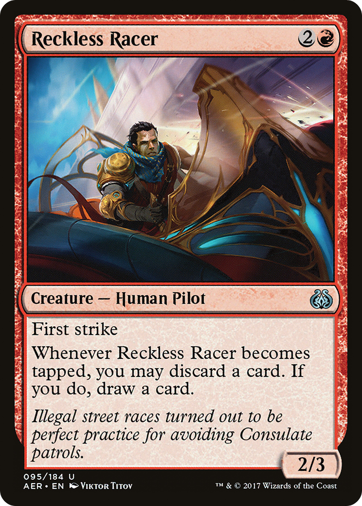 Reckless Racer (AER-095)  Foil