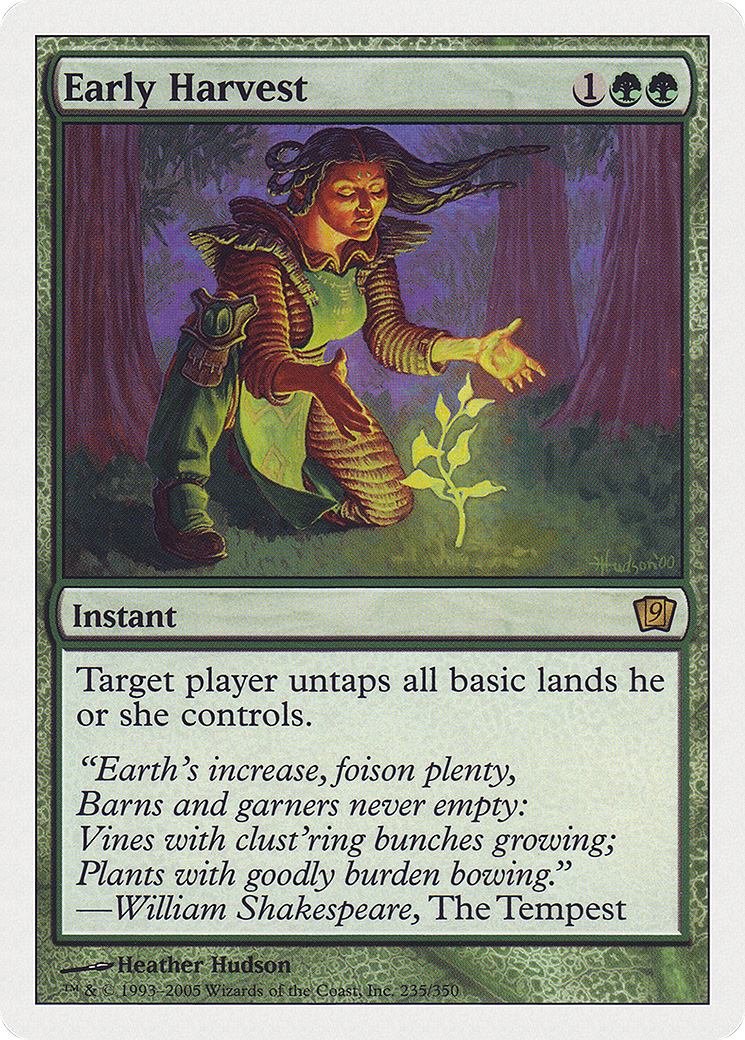 Early Harvest (9ED-235)  Foil