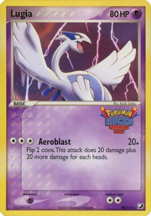 Lugia (Pokemon Rocks America) 029/115  Miscellaneous Cards & Products - Promo