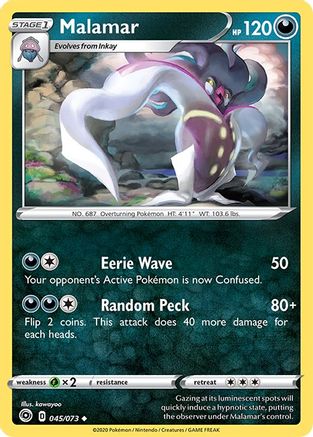 Malamar - 045/073 - Uncommon - Reverse Holo