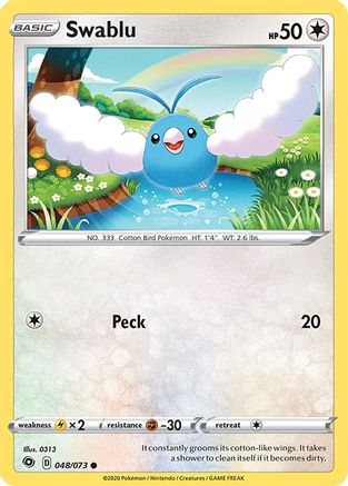 Swablu - 048/073 - Common - Reverse Holo