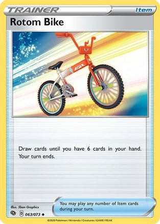 Rotom Bike - 063/073 - Uncommon - Reverse Holo