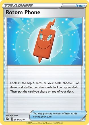Rotom Phone - 064/073 - Uncommon - Reverse Holo
