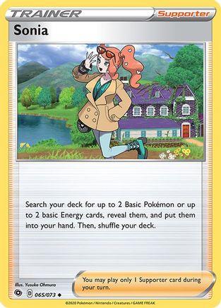 Sonia - 065/073 - Uncommon - Reverse Holo