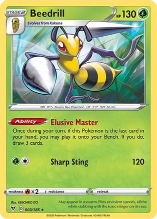 Beedrill 003   - Rare
