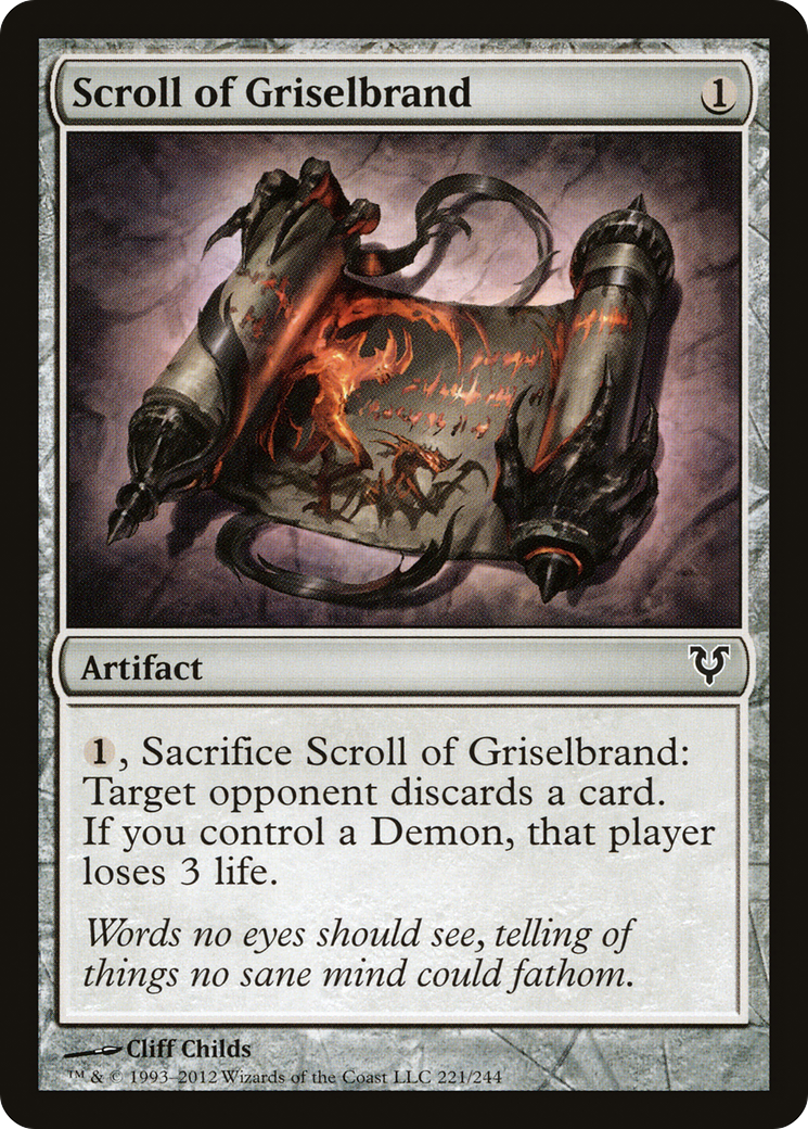 Scroll of Griselbrand (AVR-221)  Foil