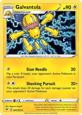 Galvantula 056  - Reverse Holofoil  - Uncommon