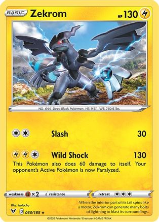 Zekrom 060  - Reverse Holofoil  - Holo Rare