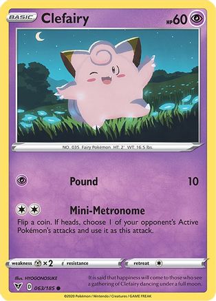 Clefairy 063   - Common