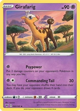 Girafarig 065   - Uncommon
