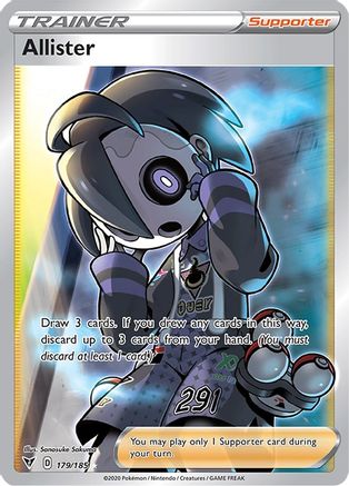 Allister (Full Art) 179  - Holofoil  - Ultra Rare