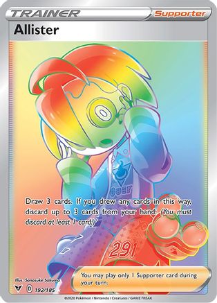 Allister (Secret) 192  - Holofoil  - Secret Rare