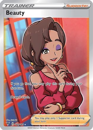 Beauty (Full Art) 181/185 - Ultra Rare