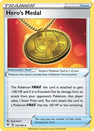 Hero's Medal 152   - Uncommon