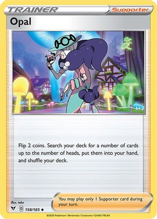 Opal 158  - Reverse Holofoil  - Uncommon
