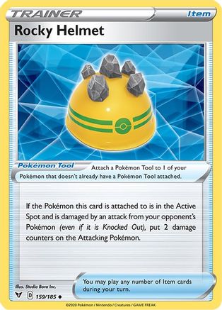 Rocky Helmet 159  - Reverse Holofoil  - Uncommon