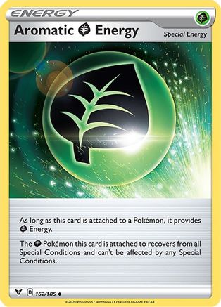 Aromatic Grass Energy 162  - Reverse Holofoil  - Uncommon