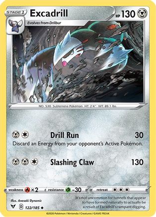 Excadrill 122   - Uncommon