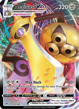 Aegislash VMAX 127  - Holofoil  - Ultra Rare