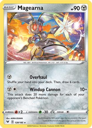 Magearna 128  - Reverse Holofoil  - Holo Rare