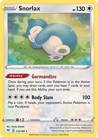 Snorlax 131  - Holofoil  - Holo Rare