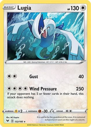 Lugia 132  - Holofoil  - Holo Rare