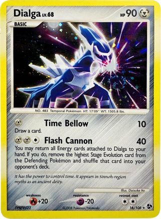 Dialga (Cosmos Holo) - 16/106 - Holo Rare