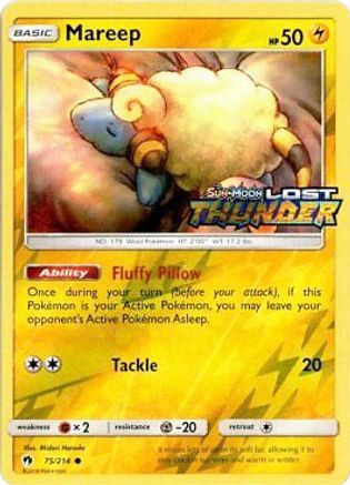 Mareep (Toys R Us Promo) 075/214  - Reverse Holofoil Miscellaneous Cards & Products - Promo