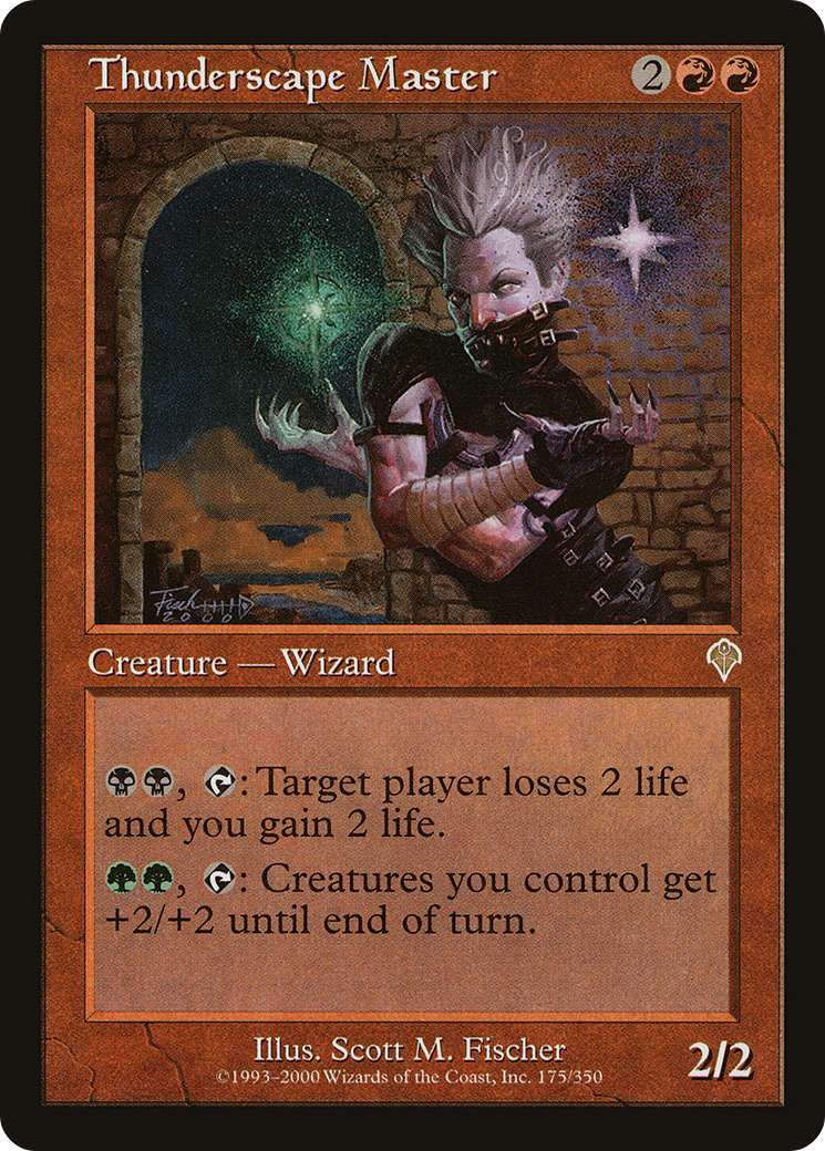 Thunderscape Master (INV-175)  Foil