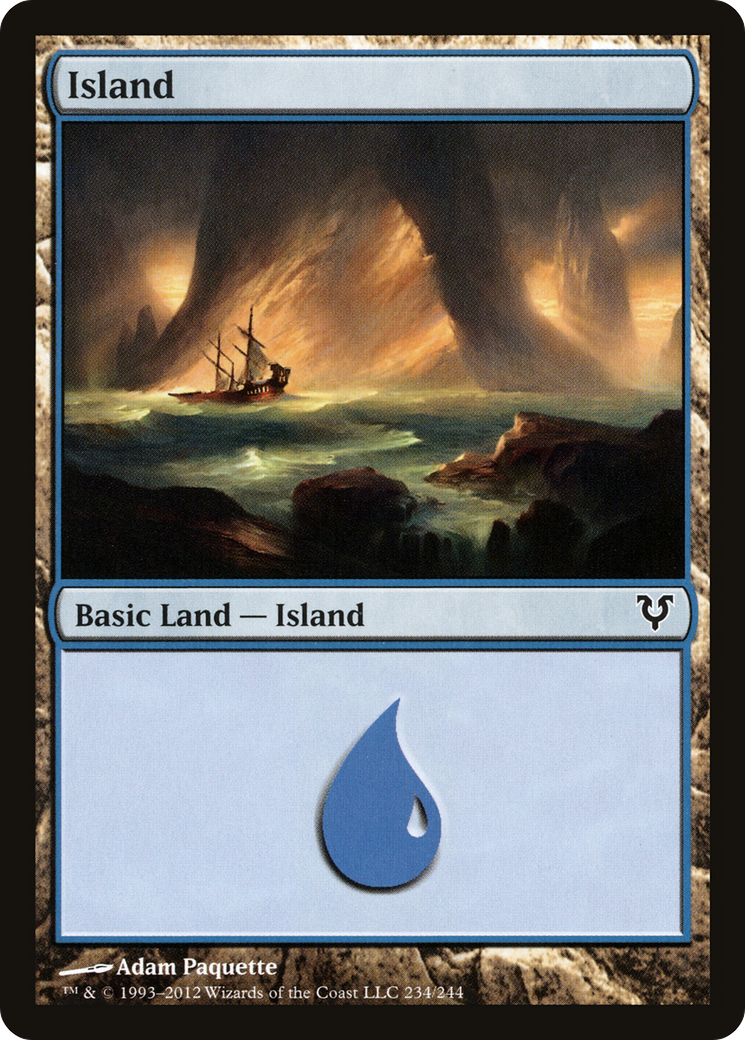 Island (AVR-234)  Foil
