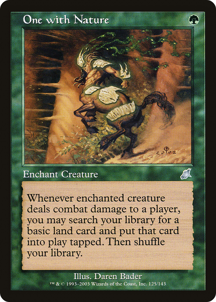 One with Nature (SCG-125)  Foil