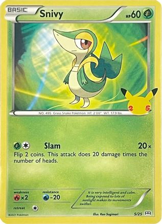Snivy (005/25) Holofoil - Promo