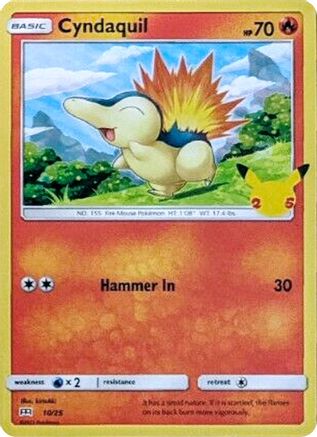 Cyndaquil - 010/025 - Promo