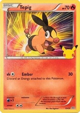 Tepig (013/25) Holofoil - Promo