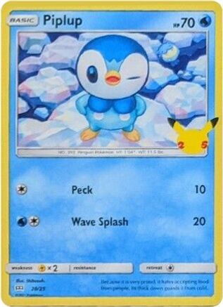 Piplup (020/25) - Promo