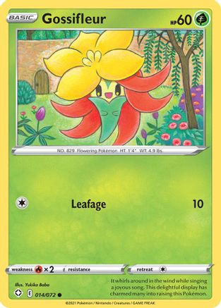 Gossifleur 014  - Reverse Holofoil  - Common