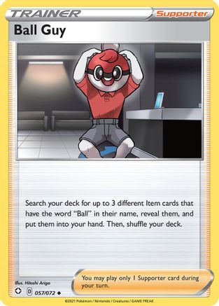 Ball Guy 057  - Reverse Holofoil  - Uncommon