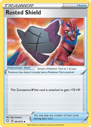 Rusted Shield 061  - Reverse Holofoil  - Uncommon