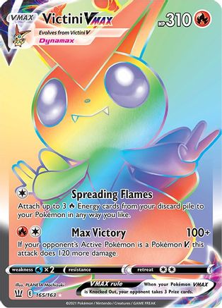 Victini VMAX (Secret) 165  - Holofoil  - Secret Rare