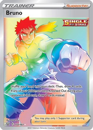 Bruno (Secret)/163  - Holofoil  - Secret Rare