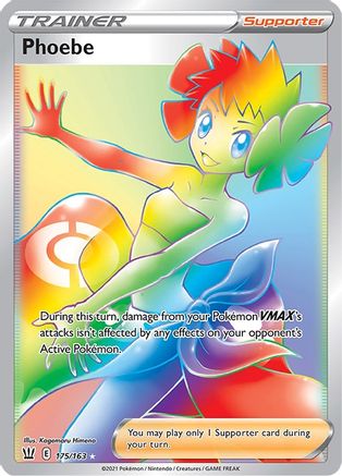 Phoebe (Secret) 175/163  - Holofoil  - Secret Rare