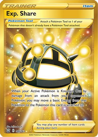 Exp. Share (Secret) 180  - Holofoil  - Secret Rare