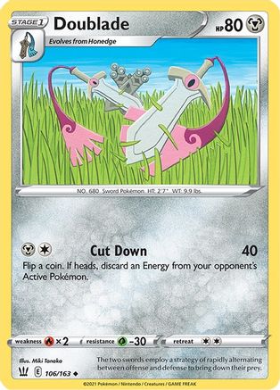 Doublade 106  - Reverse Holofoil  - Uncommon